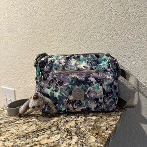 Kipling Multicolor Floral Crossbody Bag